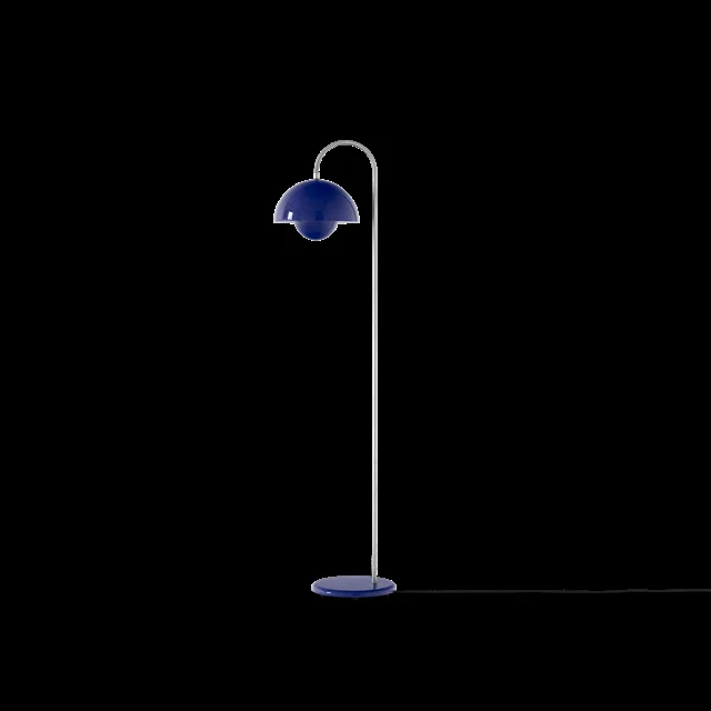 &Tradition Flowerpot VP12 Stehlampe Kobaltblau