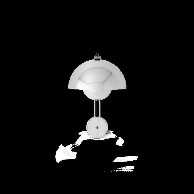&Tradition Flowerpot VP8 Wandlampe Chrom