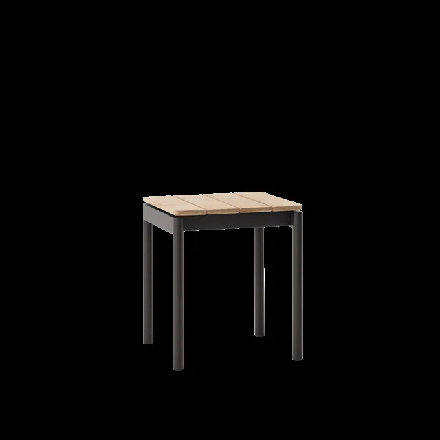 &Tradition Ville AV47 Outdoor-Hocker Warm Schwarz