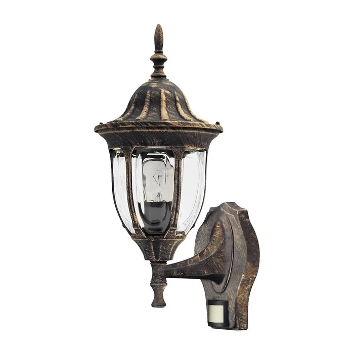 1-armige Außenwandleuchte mit Bewegungsmelder Rabalux Milano