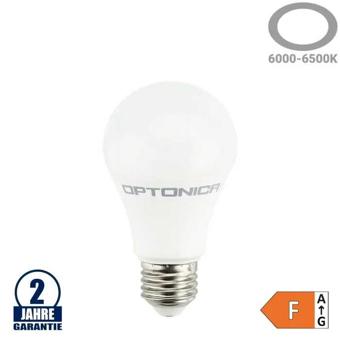 10,5W LED E27 A60 Birne Kunststoff Kaltweiß