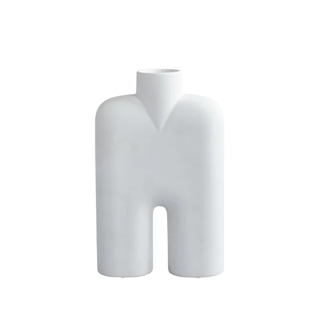 101 Copenhagen Cobra Hohe Vase Medium Bone White