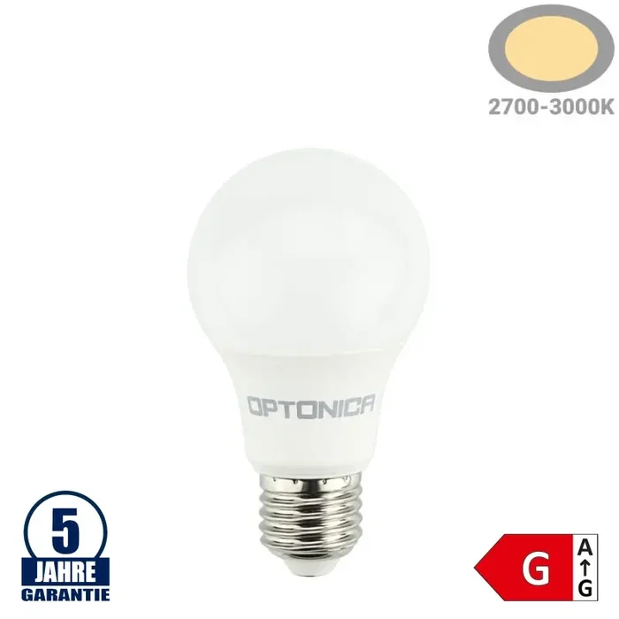10W LED E27 A60 Birne Kunststoff Professional Warmweiß