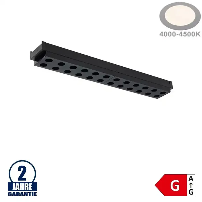 10W LED Strahler 24-flammig für 48V Mini Magnetic Line Neutralweiß