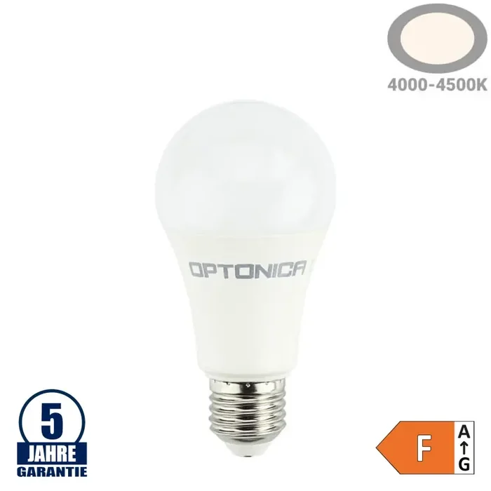 12W LED E27 A60 Birne Kunststoff Professional Neutralweiß