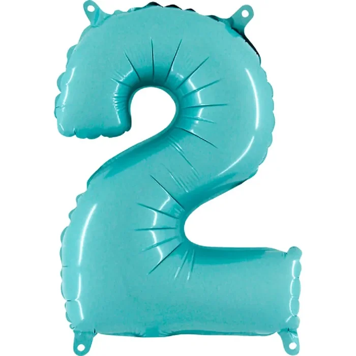 14″ Folienzahl „6“ Pastel Pink