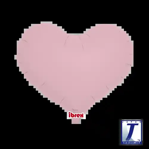 14″ Jelly Heart Shell Pink (ibrex)