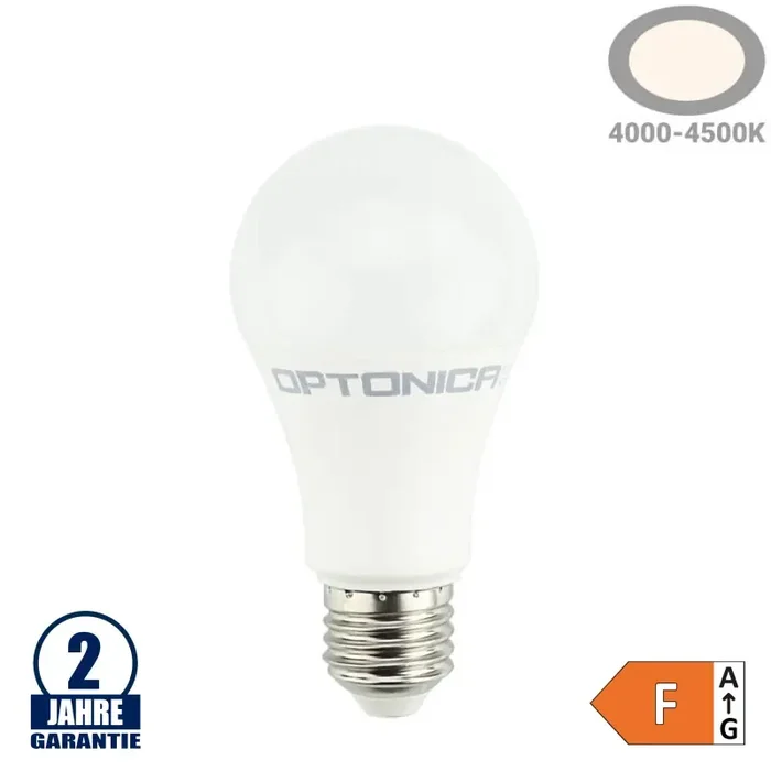 14W LED E27 A60 Birne Kunststoff Neutralweiß