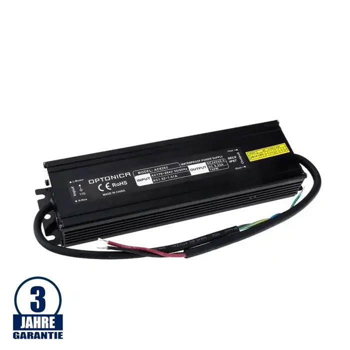 150W 24V DC Metall Netzteil Professional Wassergeschützt