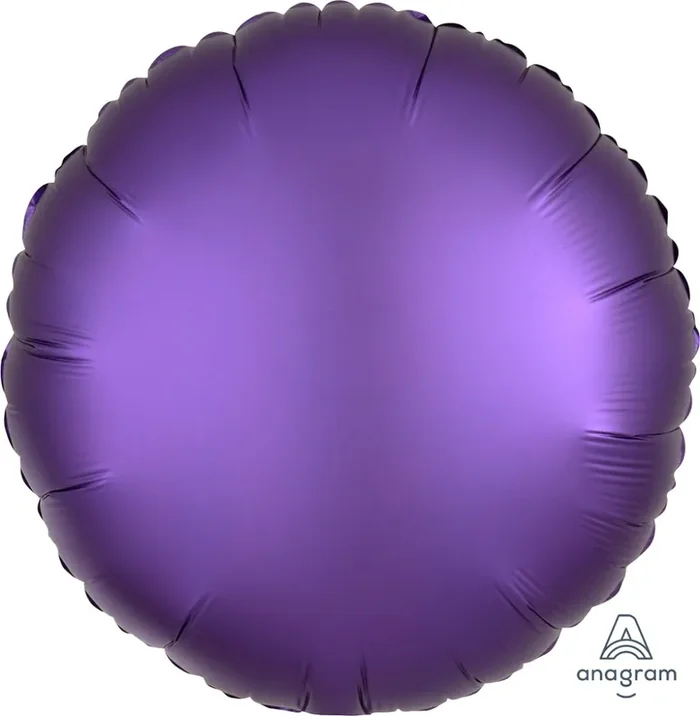 18″ Rund Metallic Lavender (ibrex)