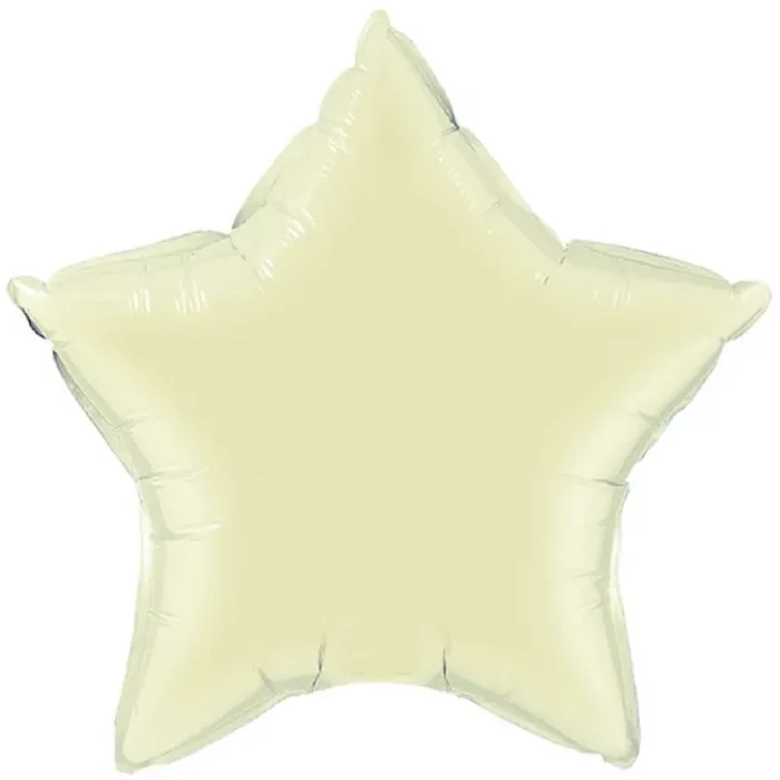 20″ Stern met. elfenbein