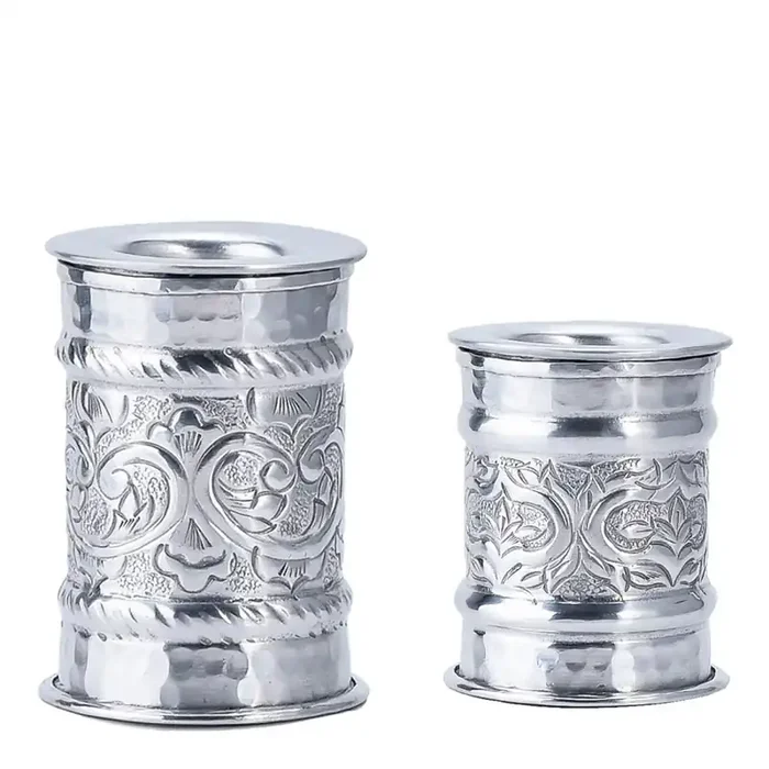 2er Set Orientalische Teelichthalter Kerzenhalter Dekoration Doha