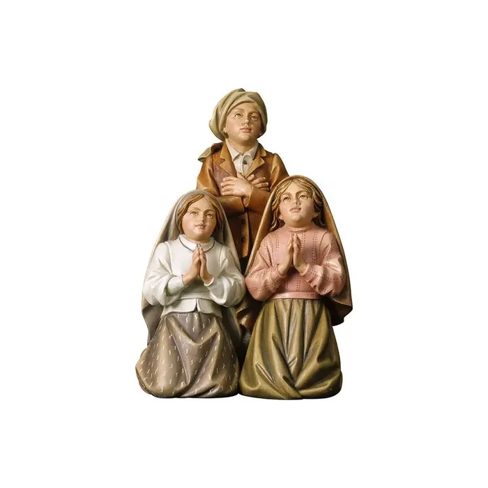 3 Pastorelli di Fátima – Legno di tiglio scolpito