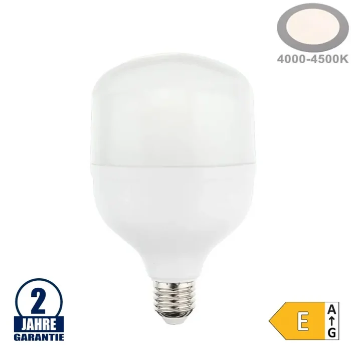 30W LED E27 T100 Birne Neutralweiß