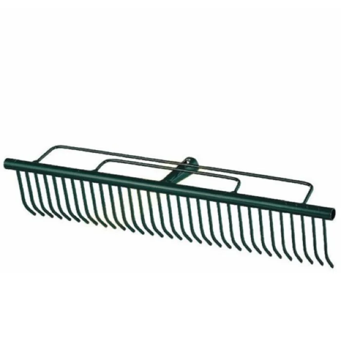 32-Zahn-Rasenrechen mit Holzgriff Leborgne [Größe 53 cm]