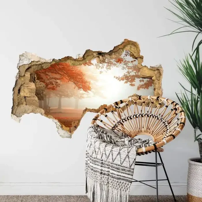 3D Wandtattoo Dingemans – Ruhender Wald