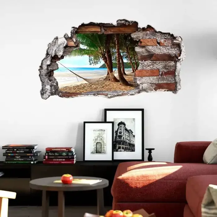 3D Wandtattoo Hängematte