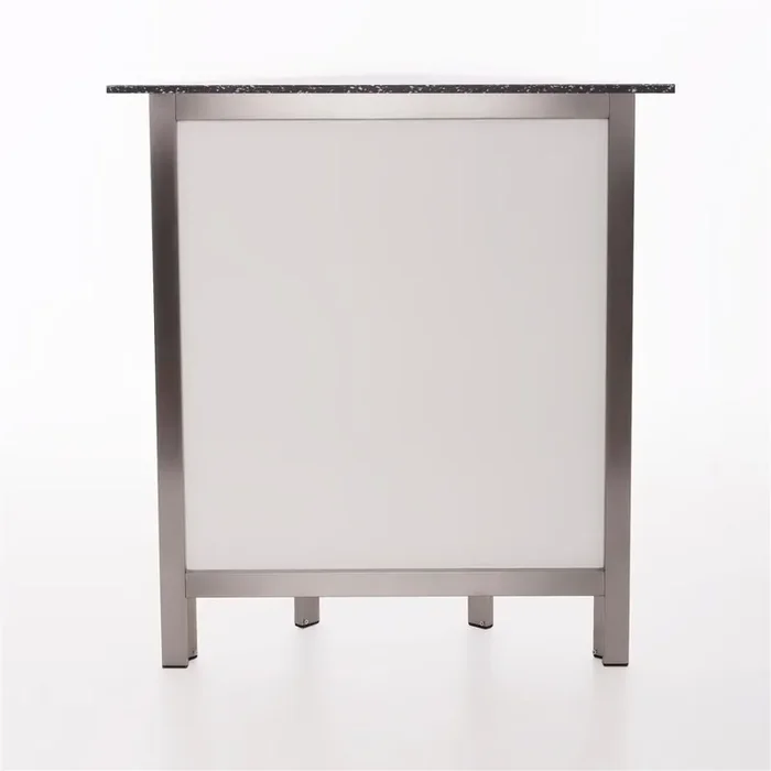 45° corner piece for GDW folding counter made of stainless steel