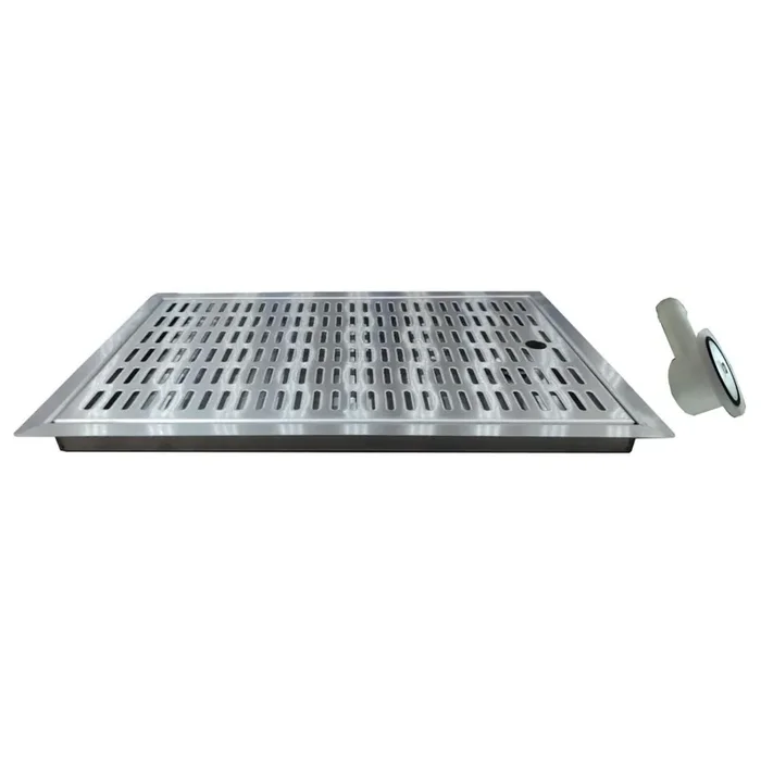 480 x 313 x 27 mm Tropfblech zum Einlassen