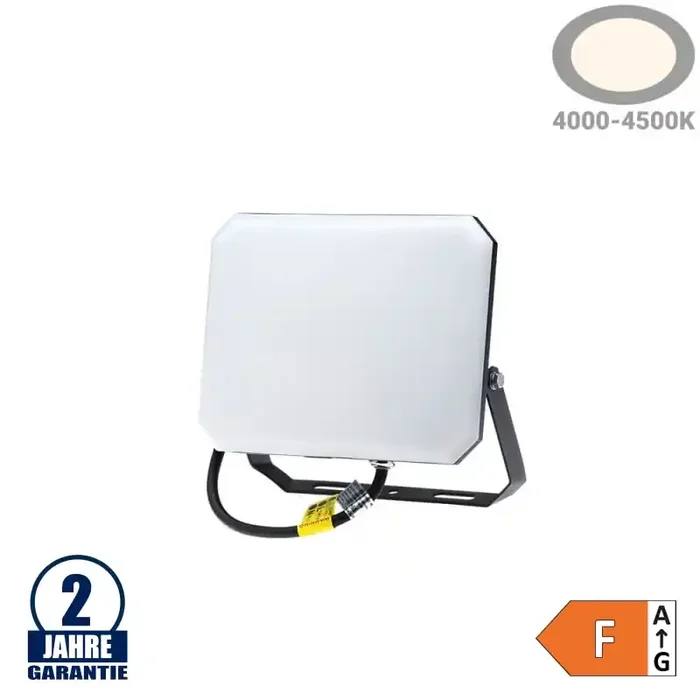 50W LED Fluter mit Milchglasabdeckung Neutralweiß