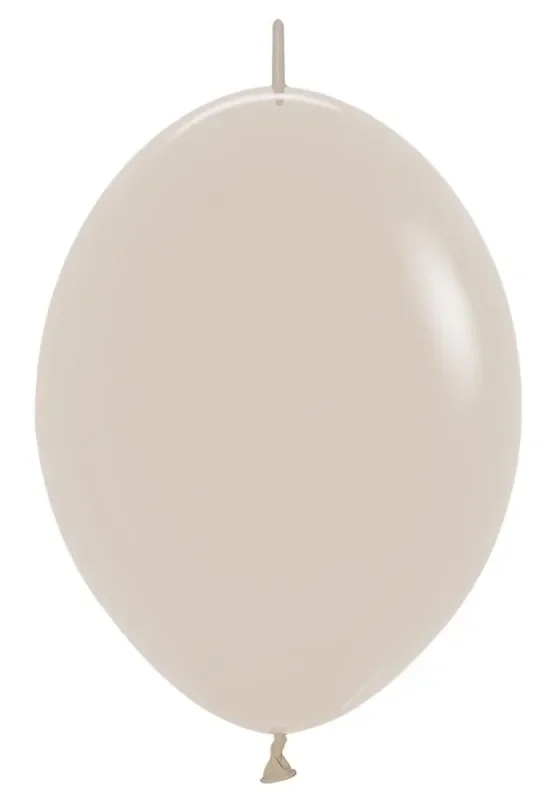 6″ Link-o-loon Pastel Dusk Cream (50 Stück)
