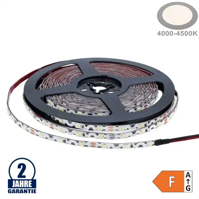 60SMD/m 7,2W/m 12V LED S-Streifen 2835 Neutralweiß 1m
