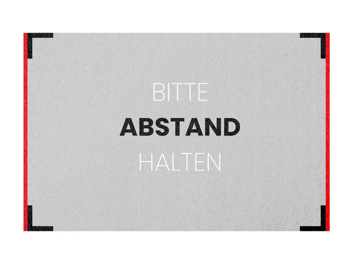 Abstandsläufer DISTANCE 98 x 750 cm