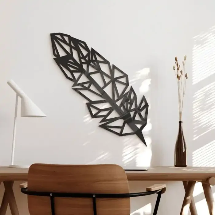 Acryldeko Origami Feder