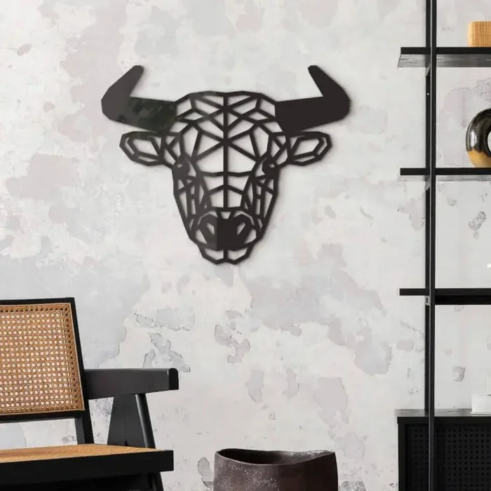 Acryldeko Origami Stier