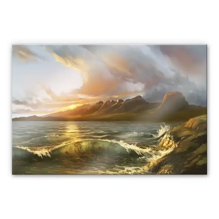 Acrylglasbild aerroscape – England Seven Sisters