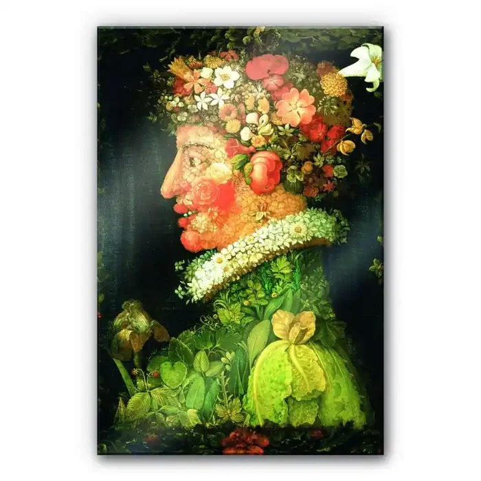 Acrylglasbild Arcimboldo – Der Frühling