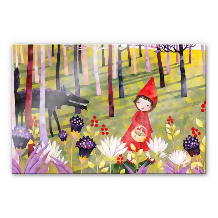 Acrylglasbild Blanz – Rotkäppchen