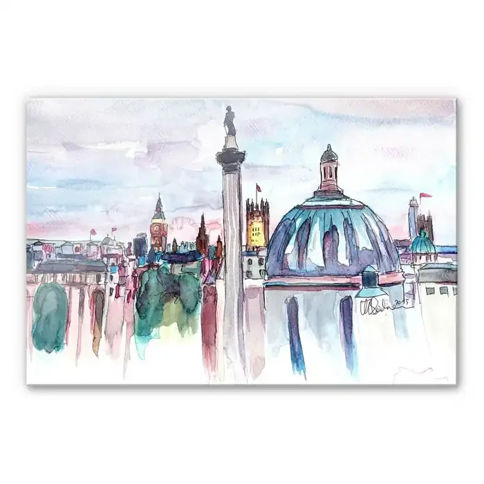 Acrylglasbild Bleichner – London Skyline