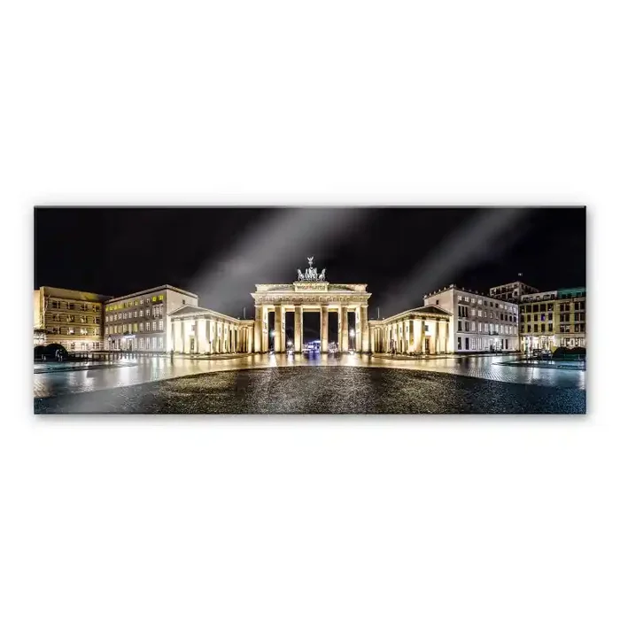 Acrylglasbild Brandenburger Tor – Panorama