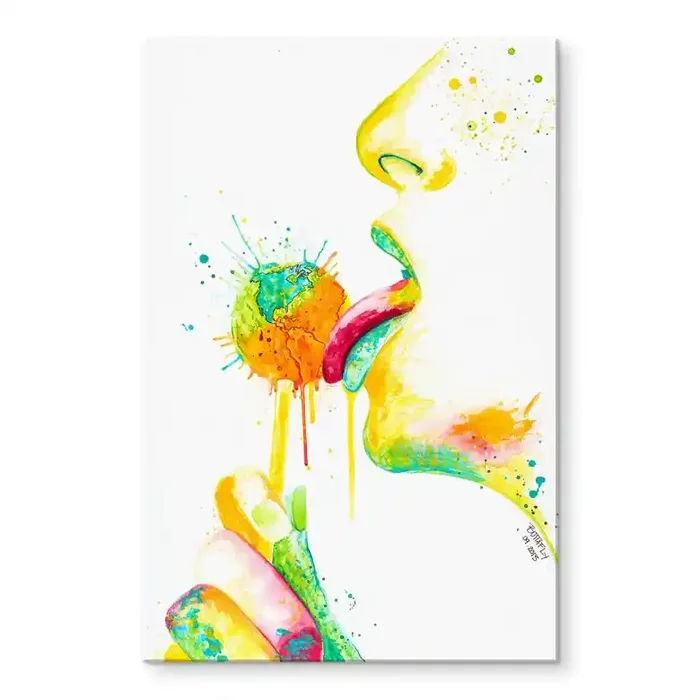 Acrylglasbild Buttafly – Lollipop