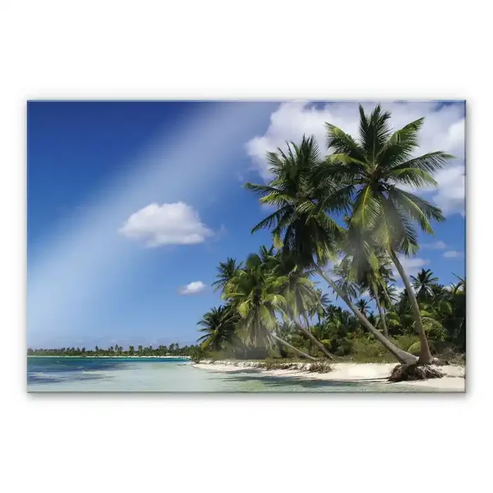 Acrylglasbild Carribean Flair