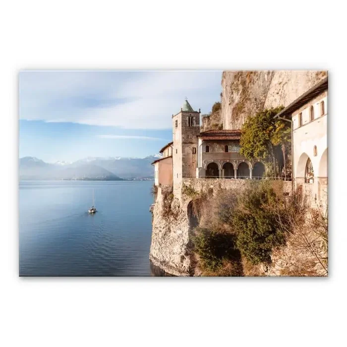 Acrylglasbild Colombo – Am Lago Maggiore