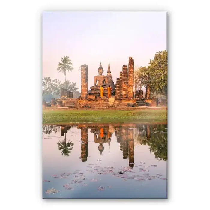 Acrylglasbild Colombo – Buddhistischer Tempel Sukhothai