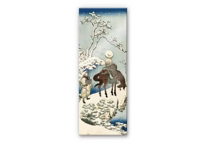 Acrylglasbild Hokusai – Der chinesische Dichter Su Dongpo