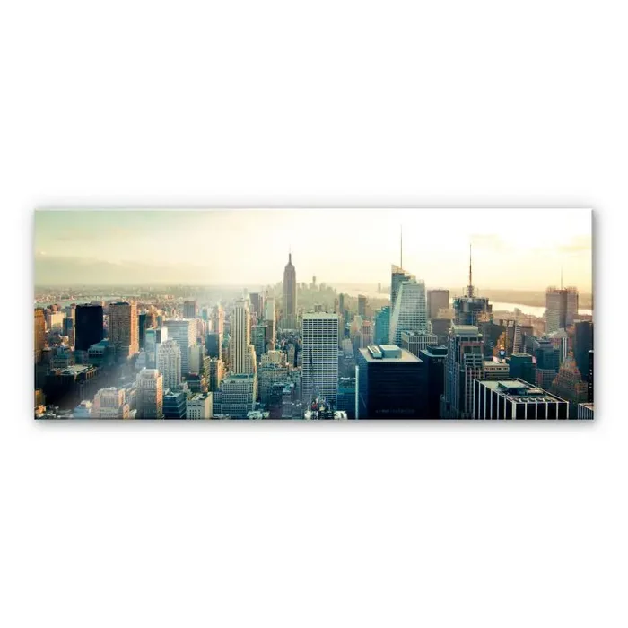 Acrylglasbild Skyline von New York City – Panorama