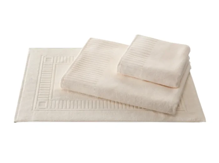 Akropolis Zwirnfrottier Creme 70 x 140cm B-Ware