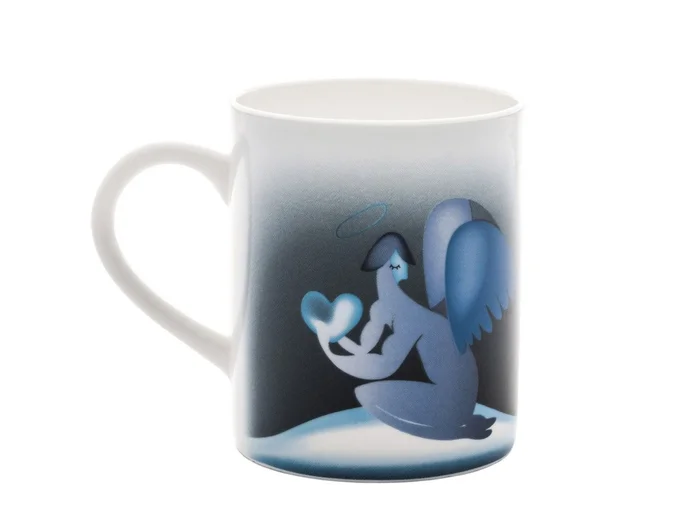Alessi Blue Tasse Christmas 06 1 06 1 Entworfen von Antonio Aricò