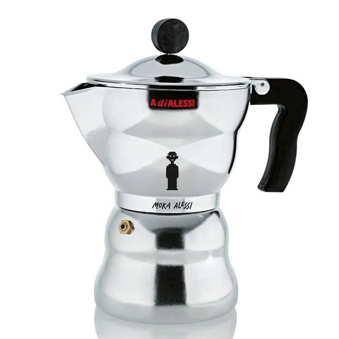 Alessi Moka Alessi 6 Tasse Entworfen von Alessandro Mendini