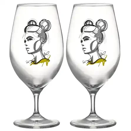 All About You Bierglas, Cheers To You 40cl, 2-pack