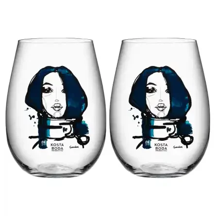 All About You Wasserglas Miss You 57cl, 2-pack