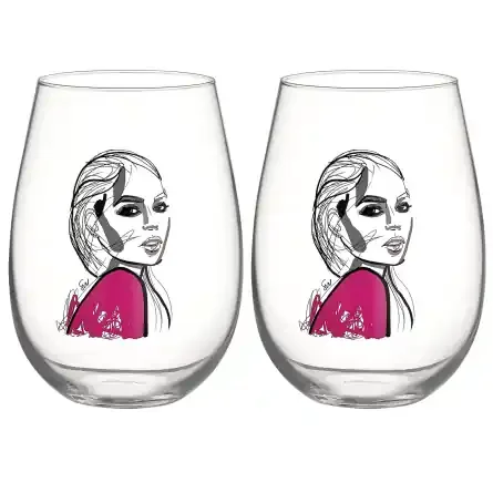 All About You Wasserglas, Next To You 57cl, 2-pack