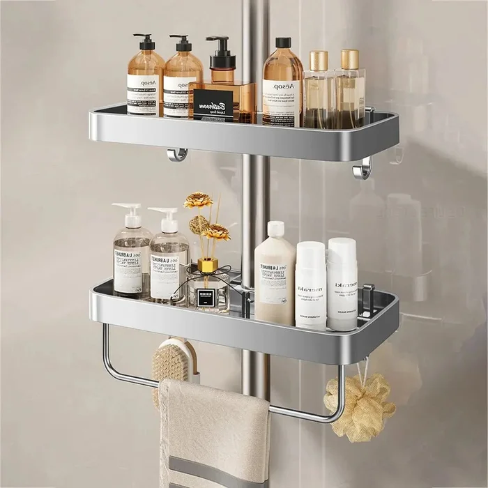 Aluminium Duschregal Ohne Bohren | Praktische Duschablage