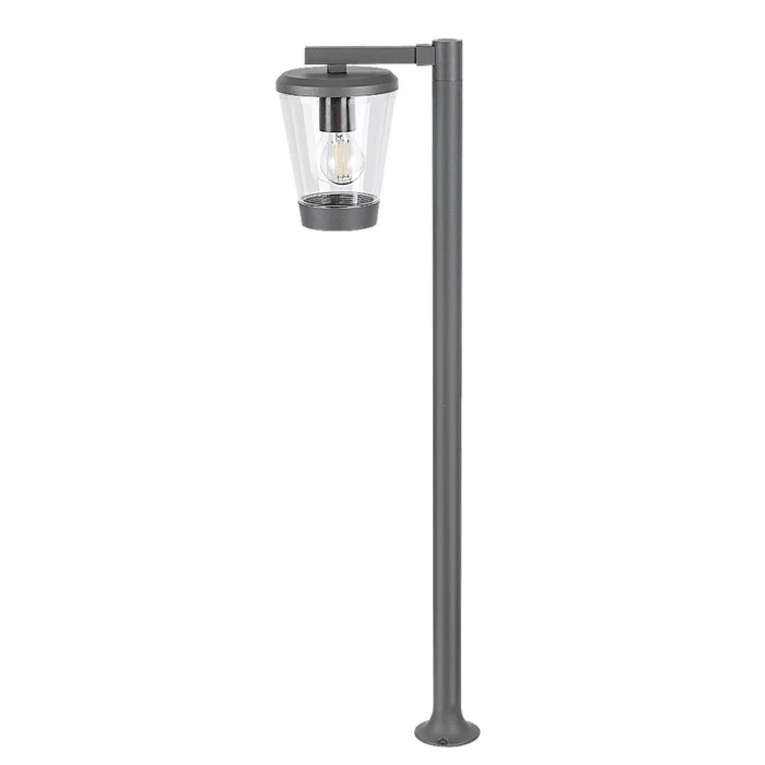 Aluminium-Stehleuchte für den Außenbereich ohne Lichtquelle Rabalux Savano E27 1xMAX 40W L27cm H98cm IP44 [Größe 25,5x50x16,5 cm]