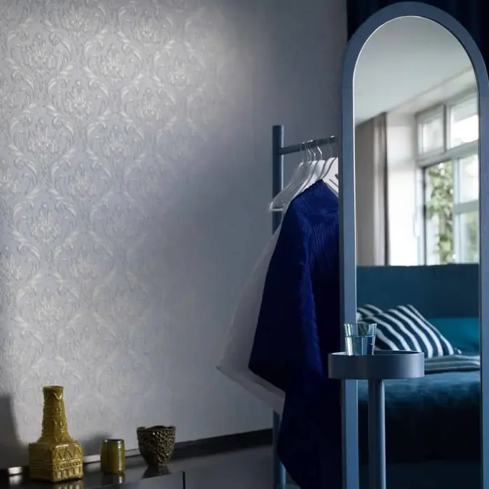 Anaglypta® High Trad Luxuriöse strukturierte Vinyltapete überstreichbar, weiß