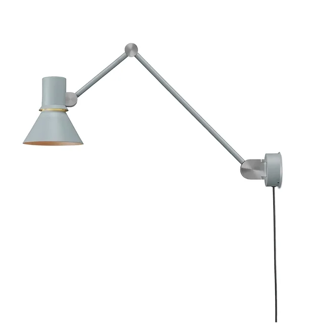 Anglepoise Type 80 W3 Wandlampe mit Leitung Grau Mist